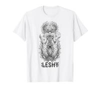 Leshy Forest Spirit Slavic Mythologie païenne Guardian Dark Art T-Shirt