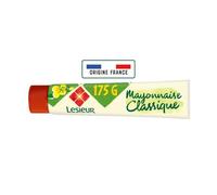 LESIEUR - Mayonnaise Onctueuse au Goût Authentique, Préparée avec Huile de Colza (Tube 175g) - Lot de 4 - vendu par Lot