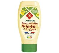 LESIEUR - Mayonnaise Saveur Forte À La Moutarde De Dijon Flacon Souple 425 G - Lot De 4 - Offre Special