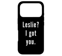 Leslie? Je t’AI EU. Coque pour iPhone 17 Pro