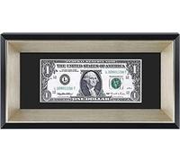 L'Espace Cadre Art Déco Tapis - First Dollar - Licence support - Pied - en dents de scie cintres - Support mural - Paysage Portrait - en verre 4x9 Black/Silver