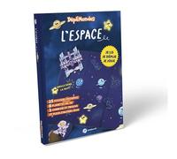L'espace - DépliMondes 4 ans + Lis, déplie, joue et explore l'espace avec ton livre-jeu devenu imagier géant ! - Collectif - Pandacraft - cartonné - Livre-jeu