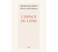 L'espace du livre - Henri Maldiney - Cerf - broché - Essai