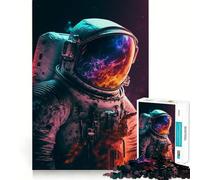 l'espace est Sauvage Puzzle de 1000 pièces pour Adolescents Développe la mémoire Confortable et Relaxant Découpe Ferme Cadeau Festif (50x75cm)