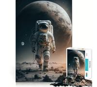 l'espace est Sauvage Puzzle de 1000 pièces pour Adolescents Stimule la mémoire Détente en Douceur Coupe Premium Surprise d'anniversaire (38x52cm)