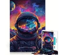 l'espace est Sauvage Puzzle de 1000 pièces pour Adolescents Stimule la mémoire Détente en Douceur Coupe Premium Surprise d'anniversaire (50x75cm)
