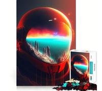 l'espace est Sauvage ! Puzzle de 1000 pièces pour Adultes, Jeu de réflexion et de renforcement des Liens familiaux, découpe de précision, Cadeau créatif (38x26cm)