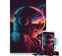 l'espace est Sauvage Puzzles pour Adultes 1000 pièces Renforce la mémoire Soulage l'anxiété Bords Lisses Surprise chaleureuse (38x52cm)