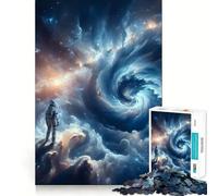 l'espace est Un Labyrinthe Puzzle pour Adultes 1000 pièces Jeu Intelligent, Calme et apaisant Assemblage de Motifs (38x52cm)