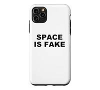 l'espace est Une Fausse théorie du Complot drôle Coque pour iPhone 11 Pro Max