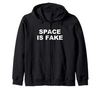 l'espace est Une Fausse théorie du Complot drôle Sweat à Capuche