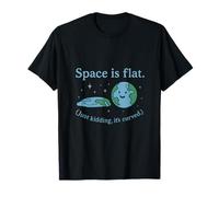 L'espace est une nouveauté en matière d'astronomie incurvée et d'observation des étoiles de la Terre T-Shirt