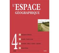 L'Espace géographique 2016-4 Paysages des franges urbaines - Collectif - Puf - broché - Revue