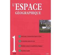 L'Espace géographique n° 1-2018 Année 2018 - Collectif - Puf - broché - Revue