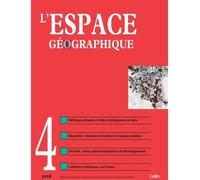 L'Espace géographique n° 4-2018 Année 2018 - Collectif - Puf - broché - Revue