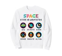 l'espace Nous Permet de Nous Demander aux Enfants d'apprendre l'humour Sweatshirt