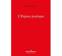 L'Espace poétique - Giovanni Dotoli - Hermann - broché - Essai