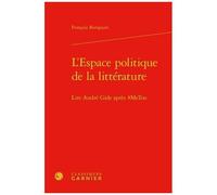 L'espace Politique De La Littérature - Lire André Gide Après #Metoo