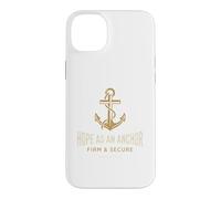 L'espérance chrétienne comme Ancre Solide (Hébreux 6.19) Coque pour iPhone 14 Plus