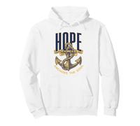 l'espoir Ancre l'âme Religieuse chrétienne Dieu Foi Jésus Sweat à Capuche