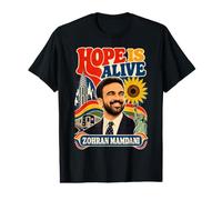l'espoir est Vivant Zohran Mamdani NYC Soutien progressiste aux électeurs T-Shirt Graphique avec Valeur