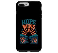 l'espoir gagne Romans 15:13 Sunrise Ocean Christian Coque pour iPhone 7 Plus/8 Plus