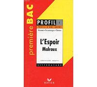 L'espoir : Malraux