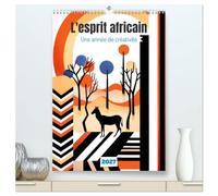 L'esprit africain (Calendrier mural haut de gamme 2027 DIN A2 horizontal), CALVENDO calendrier mensuel: Partez pour un voyage visuel captivant à travers les cultures et les couleurs de l'Afrique.