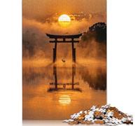 « l'esprit dans Le Silence » - Puzzle de 1000 pièces en Papier - Puzzle Unique et créatif - Cadeau pour Adultes, Jeu Familial Stimulant - 38 x 26 cm / 1000 pièces