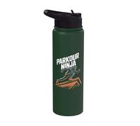 L'esprit d'aventure de haut vol de Parkour Ninja Stainless Steel Insulated Water Bottle