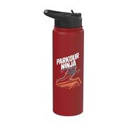 L'esprit d'aventure de haut vol de Parkour Ninja Stainless Steel Insulated Water Bottle