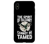 l'esprit de la fauconnerie ne Peut Pas être apprivoisé la fauconnerie Coque pour iPhone XS Max
