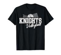 l'esprit de la rentrée Scolaire chez Knights Volleyball T-Shirt