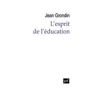 L'esprit de l'éducation