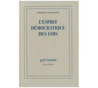 L'esprit Démocratique Des Lois