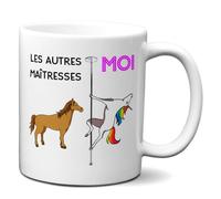 L'Esprit Des Anges Tasse Mug Cadeau Maîtresse École - Les Autres Maîtresses Moi Licorne- Idée Originale Fin Année