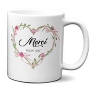 L'Esprit Des Anges Tasse-Mug Merci pour Tout Mug pour dire Merci Cadeau de Remerciement Original