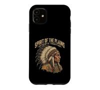 l'esprit des Plaines : Tradition Authentique, Chef autochtone Coque pour iPhone 11