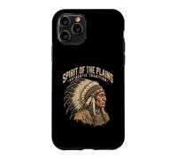 l'esprit des Plaines : Tradition Authentique, Chef autochtone Coque pour iPhone 11 Pro