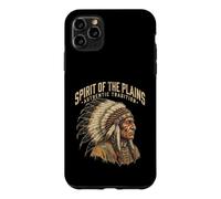 l'esprit des Plaines : Tradition Authentique, Chef autochtone Coque pour iPhone 11 Pro Max