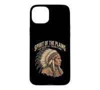 l'esprit des Plaines : Tradition Authentique, Chef autochtone Coque pour iPhone 15 Plus