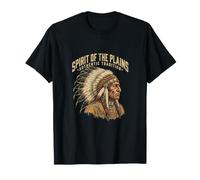 l'esprit des Plaines : Tradition Authentique, Chef autochtone T-Shirt