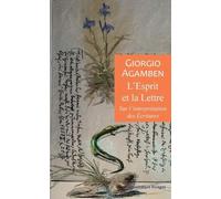 L'esprit Et La Lettre - Sur L'interprétation Des Écritures