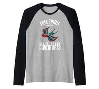 l'esprit Libre Dit Oui à de Nouvelles Aventures Manche Raglan