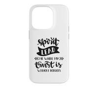 l'esprit me Guide sans frontières | Foi chrétienne Religieuse Coque pour iPhone 14 Pro