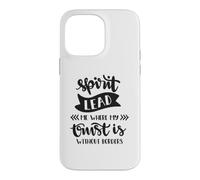 l'esprit me Guide sans frontières | Foi chrétienne Religieuse Coque pour iPhone 14 Pro Max