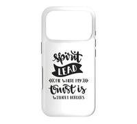 l'esprit me Guide sans frontières | Foi chrétienne Religieuse Coque pour iPhone 17 Pro