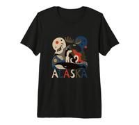 l'esprit Sauvage de l'Alaska T-Shirt Haut de Gamme