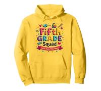 l'esprit Scolaire des Filles de l'équipe de cinquième année Fait du Rock Cette année Sweat à Capuche, Unisexe pour Adultes, Citron, L