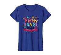 l'esprit Scolaire des Filles de l'équipe de cinquième année Fait du Rock Cette année T-Shirt, Femme, Bleu Royal, M